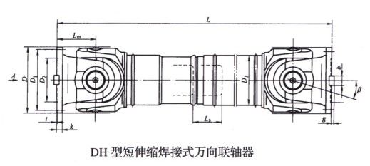DH型短伸縮焊接式萬向大香蕉在线播放