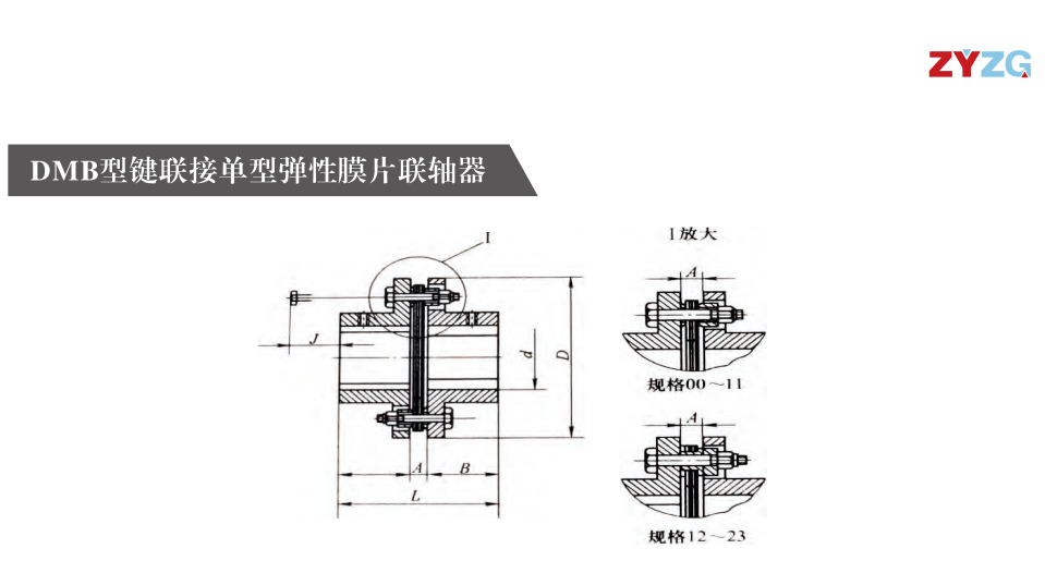 DMB型鍵連接單型彈性膜片大香蕉在线播放