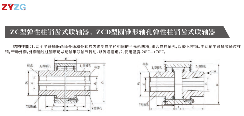 ZC型彈性柱銷齒式大香蕉在线播放